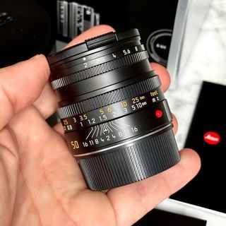 LEICA SUMMICRON-M 50MM F/2.0 ASPH. BLACK ANODIZED