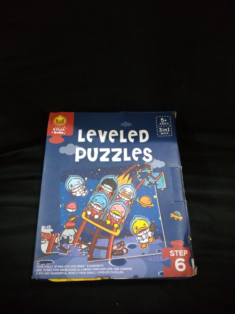 Leveled puzzles susunan dari tingkat termudah hingga sulit, Toys ...