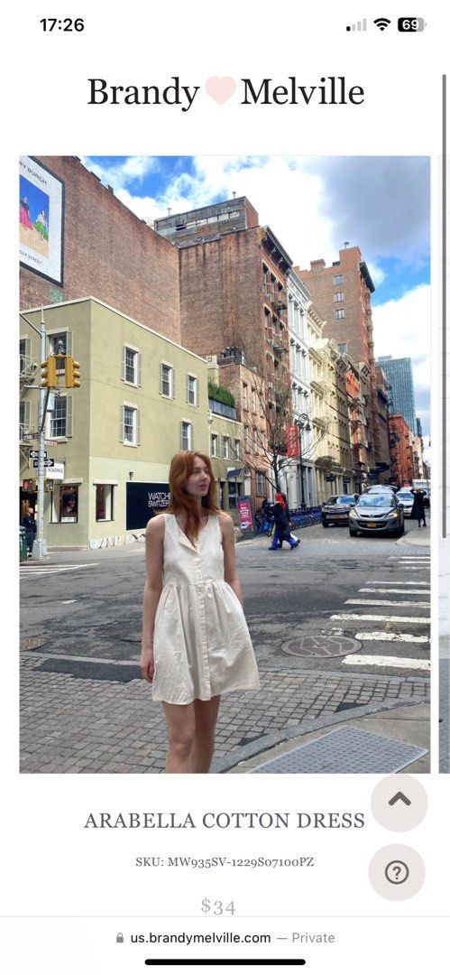 brandy melville dress summer in 2024  Brandy melville dress, Brandy  melville outfits summer, Slip dress outfit