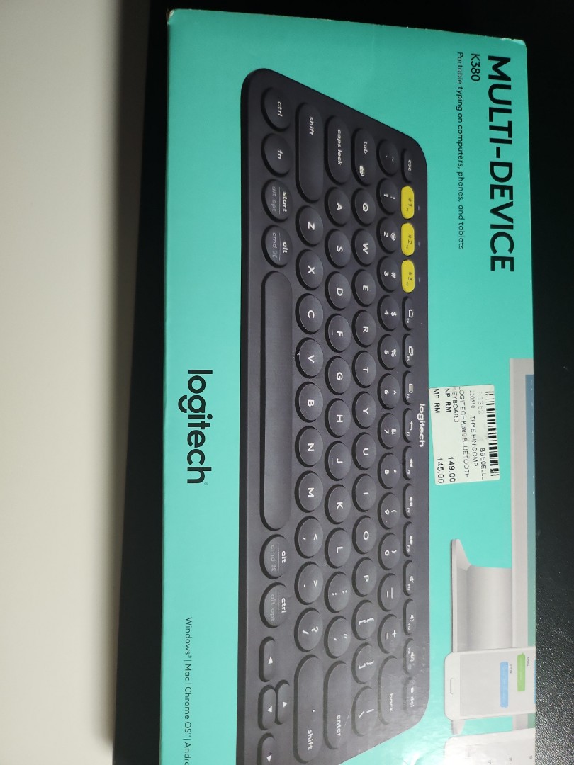 Logitech K380, Computers & Tech, Parts & Accessories, Computer Keyboard ...