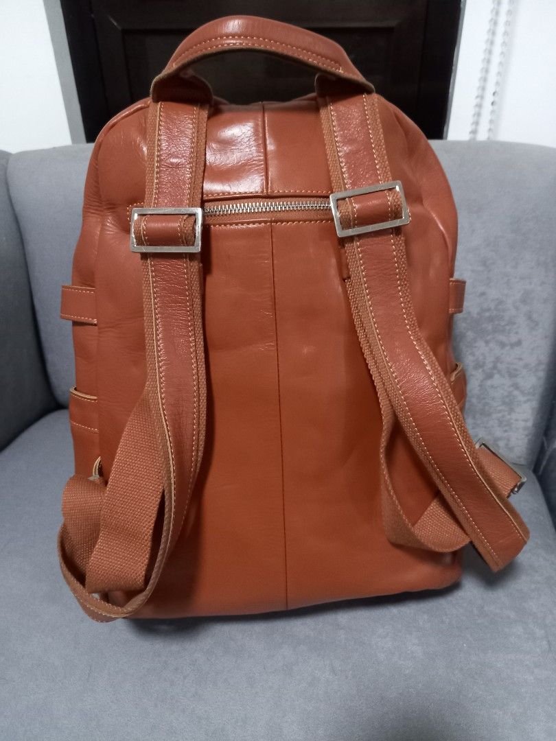 Lotuff leather 2025 backpack