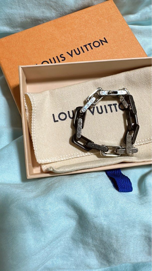instock] LV BRACELET CHAÎNE MONOGRAM COLORS, Men's Fashion, Watches &  Accessories, Jewelry on Carousell