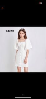Lovito white dress