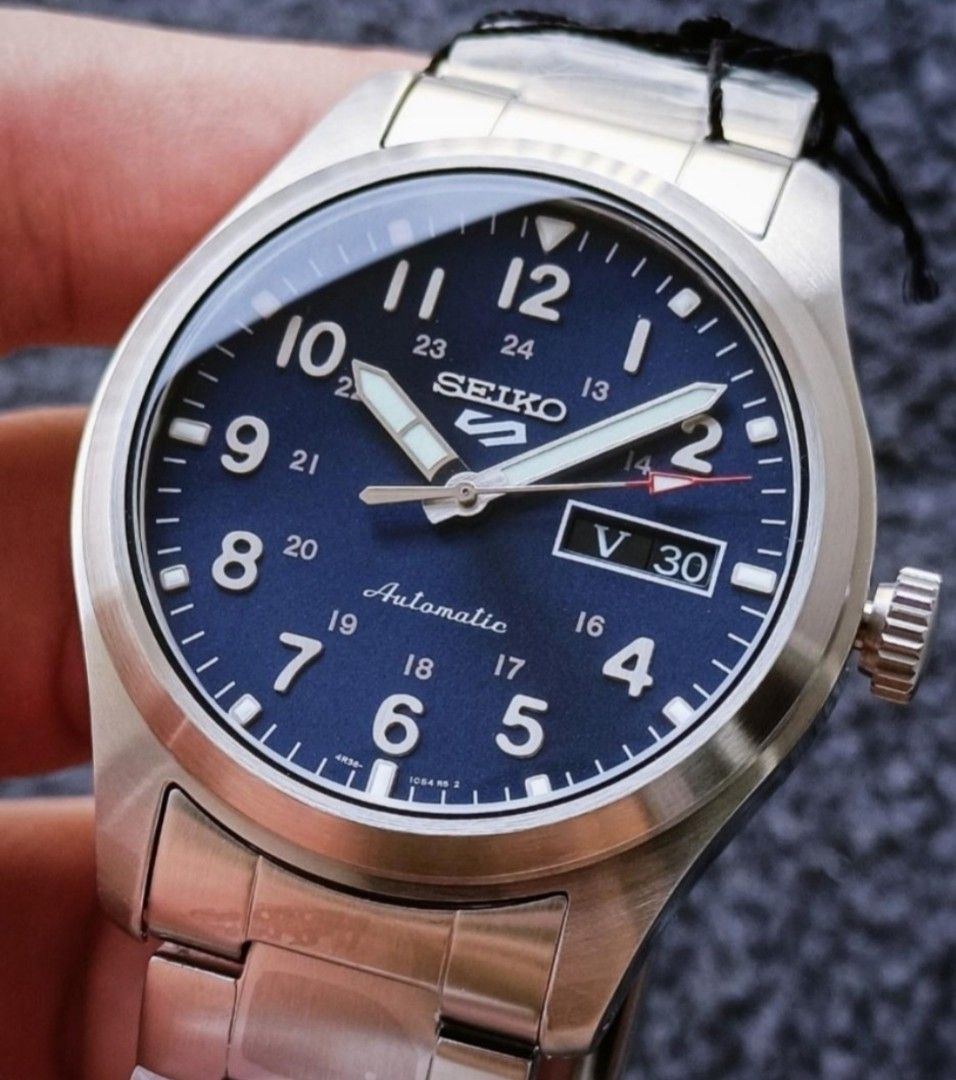 Lowest Price Seiko 5 Sports SRPG29 Men s Unisex Automatic Blue