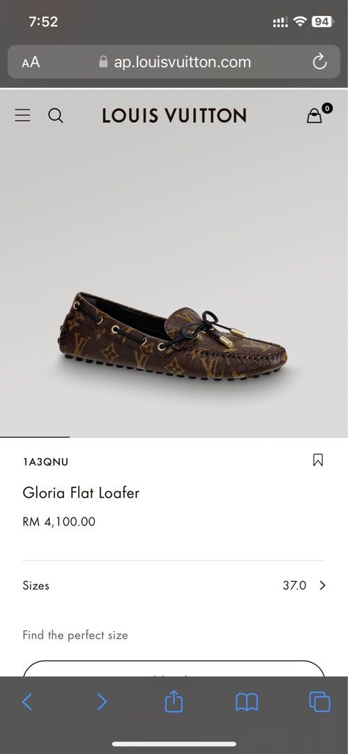 Louis Vuitton - Gloria Flat Loafers - Cacao - Men - Size: 39.0 - Luxury