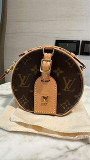 LV mini 斜背圓餅盒
