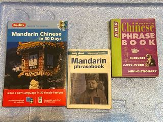 Mandarin Chinese in 30 days phrasebook Chinese phrasebook mini dictionary with cd berlitz lonely planet bbc