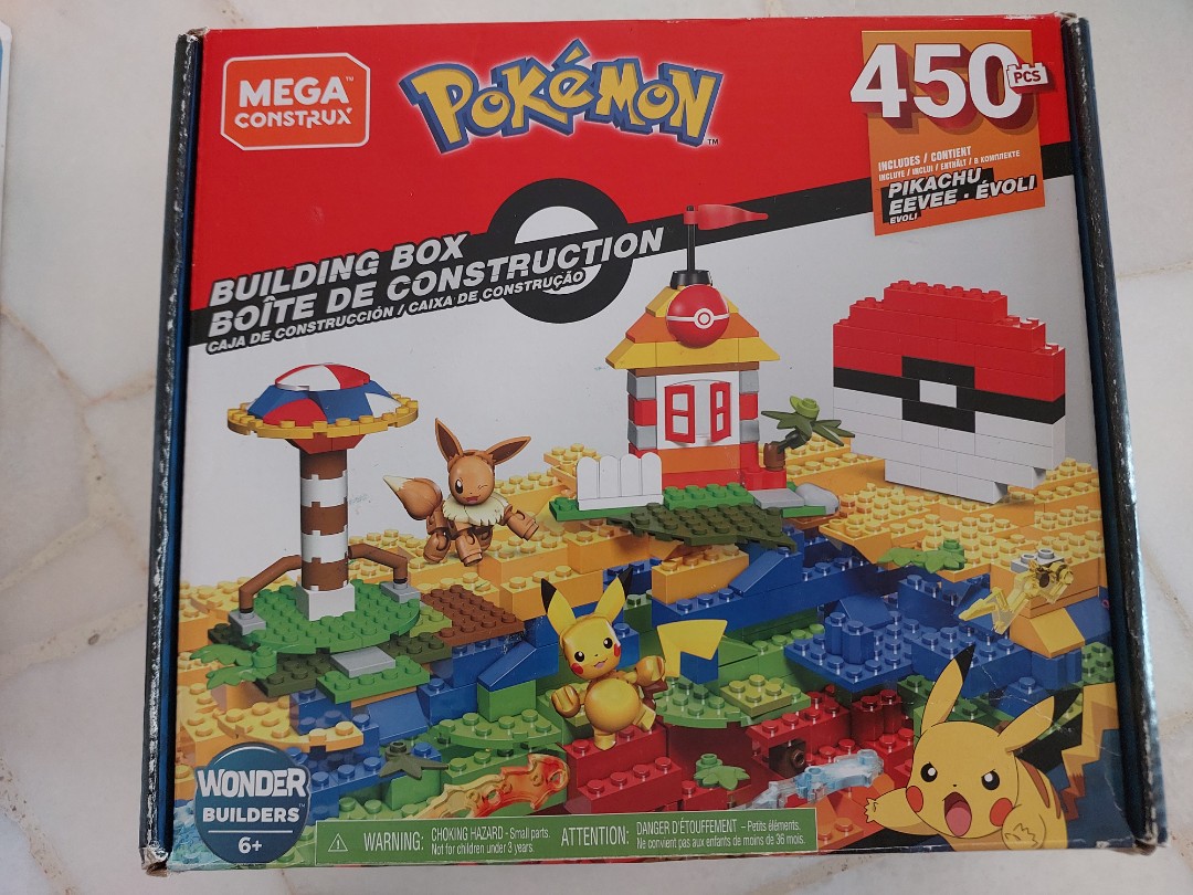 Mega Pokemon Motion Pikachu Mechanized Building Set, 1092 Pieces,  Multicolored (HGC23), Hobbies & Toys, Toys & Games on Carousell