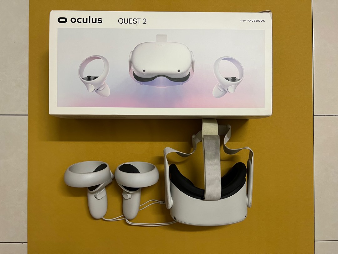 Meta Oculus Quest 2, Video Gaming, Gaming Accessories, Virtual Reality ...