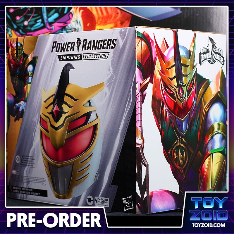 Figurine Power Rangers Lord Drakkon - Collection Lightning 6 Pouces - Inspirée Des Comics