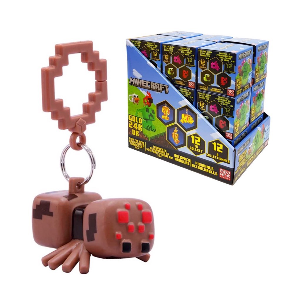Minecraft Bag Hanger Spider, Hobbies & Toys, Toys & Games on Carousell