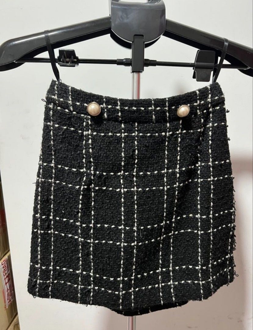 Tweed skirt miss selfridge top