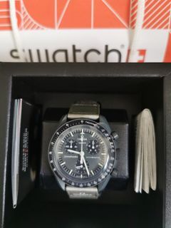 Mission to Mercury Moonswatch Omega x Swatch