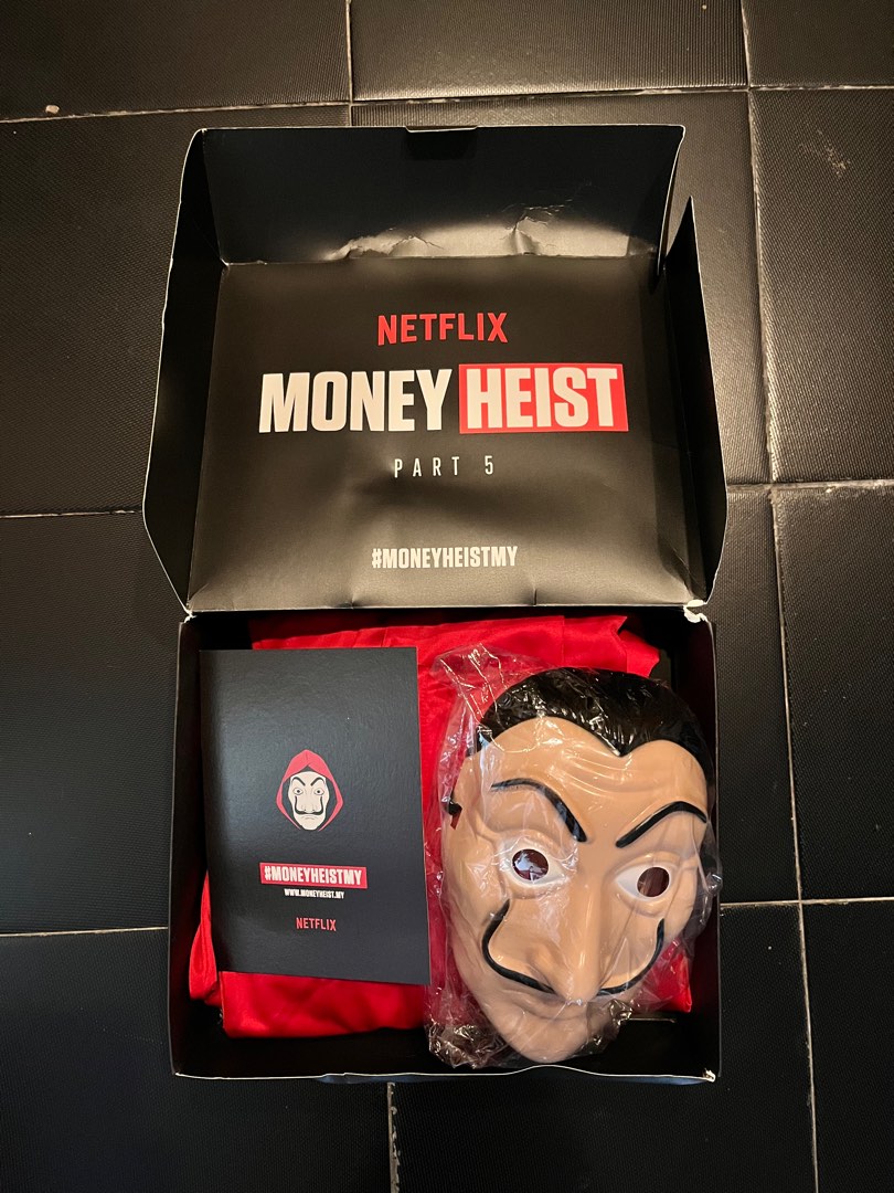 Money Heist Costume (Original from Netflix Malaysia) La Casa De Papel