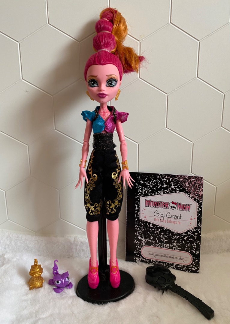Monster High 13 Wishes Gigi Grant Doll. Toys Games Collectibles on Carousell