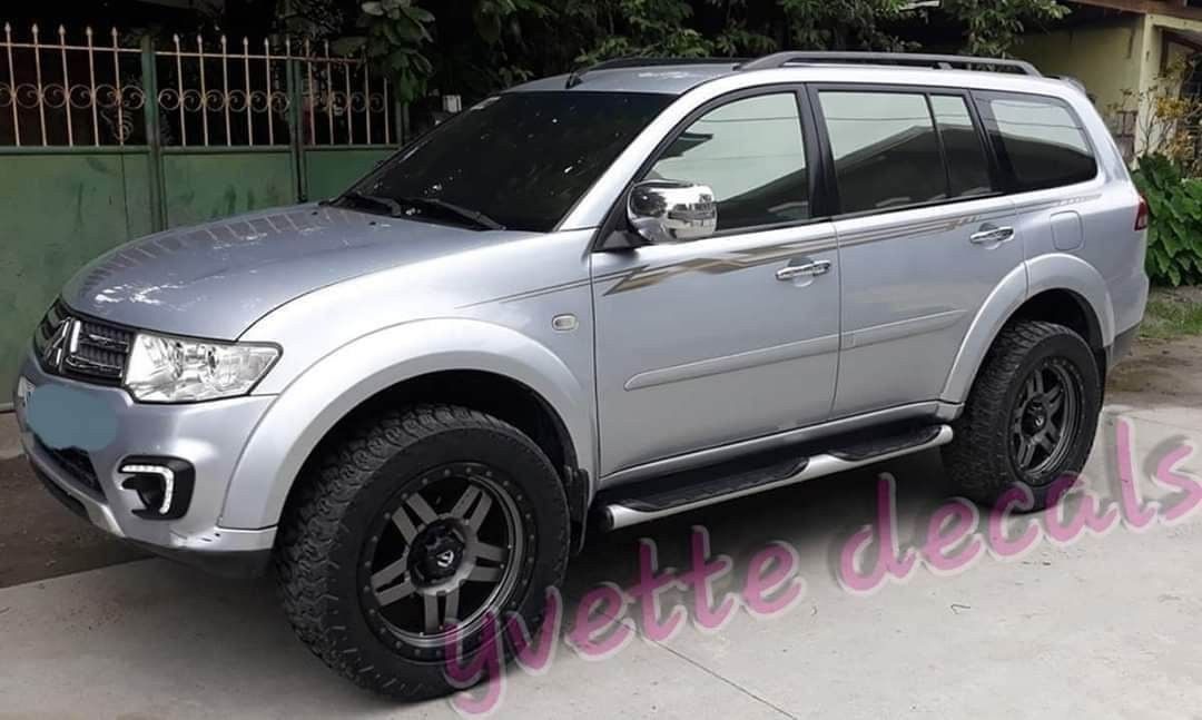 Montero Sport 2nd generation Sticker Decals on Carousell