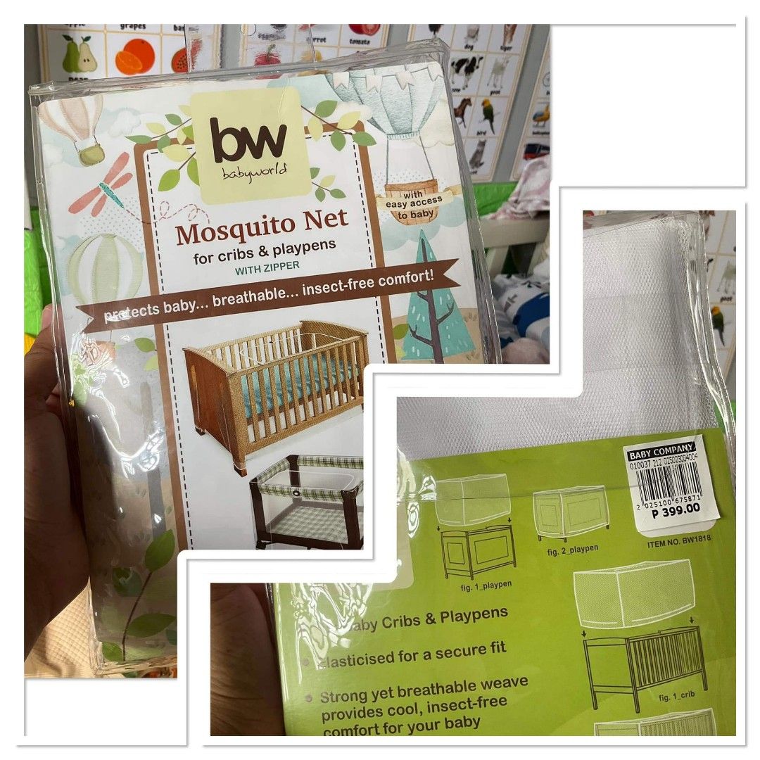 Mosquito Net (Category: Cots & Cribs) located in Manila. Submitted by 3es.m (Listing ID 1231386543, Image 1). Description: Brand : BW Mosquito Net No.of used : HINDI NAGAMIT ATHINDI NAOPEN (fresh from SM).