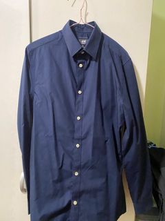 Navy Blue long Sleeve Shirt