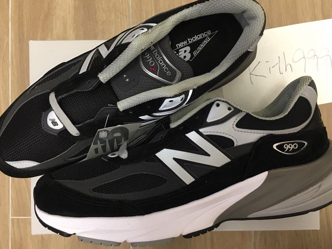 全新有單) New balance 990 V6 990v6 990BK6 M990BK6 黑色black 元祖灰