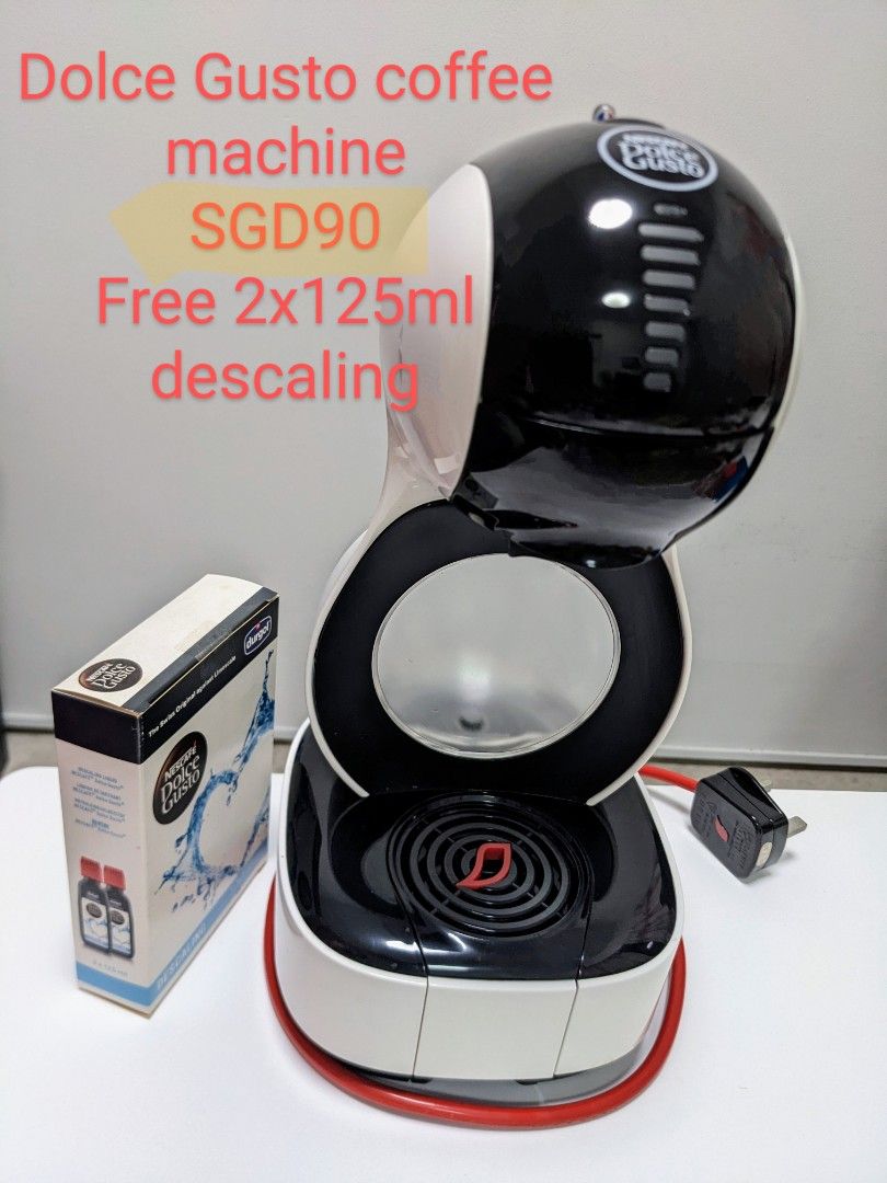 Nescafe Dolce Gusto coffee machine with Free 2x125ml descaling, TV & Home Appliances, Kitchen