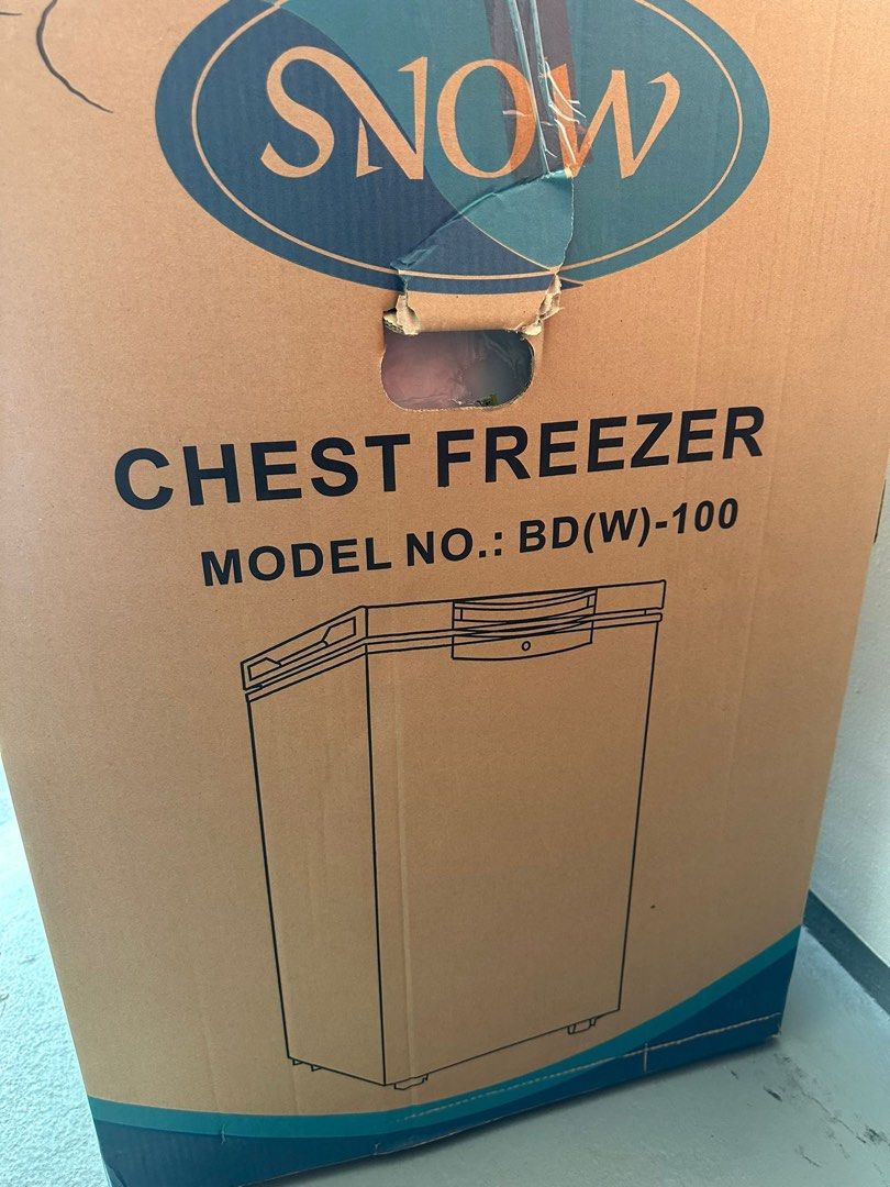 (New ) chest freezer, TV & Home Appliances, Kitchen Appliances