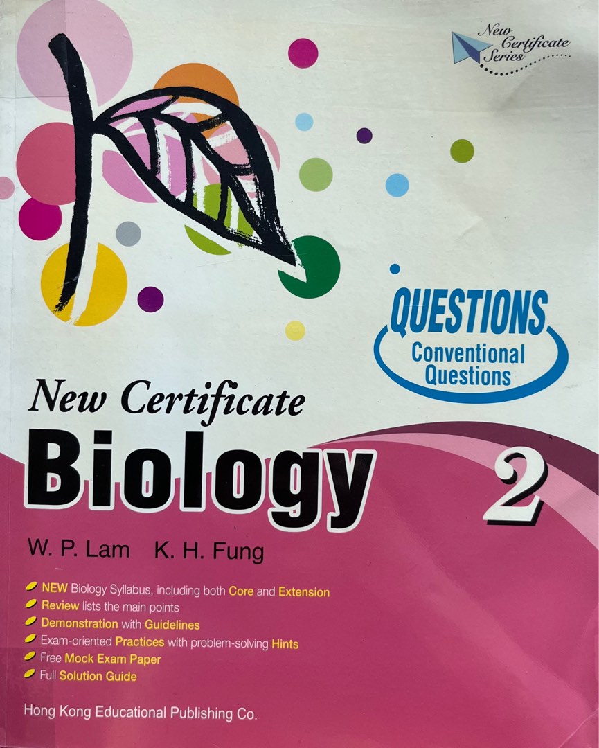 New Certificate Biology 2 興趣及遊戲 書本 文具 教科書 Carousell