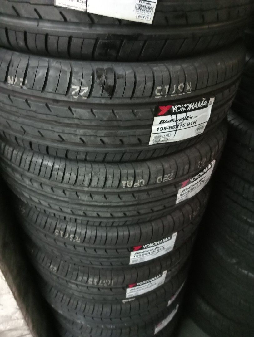 New tyre Yokohama es32, Car Accessories, Tyres & Rims on Carousell