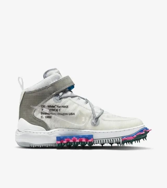Nike Air Force 1 Mid x Off White US10 Luxury Sneakers