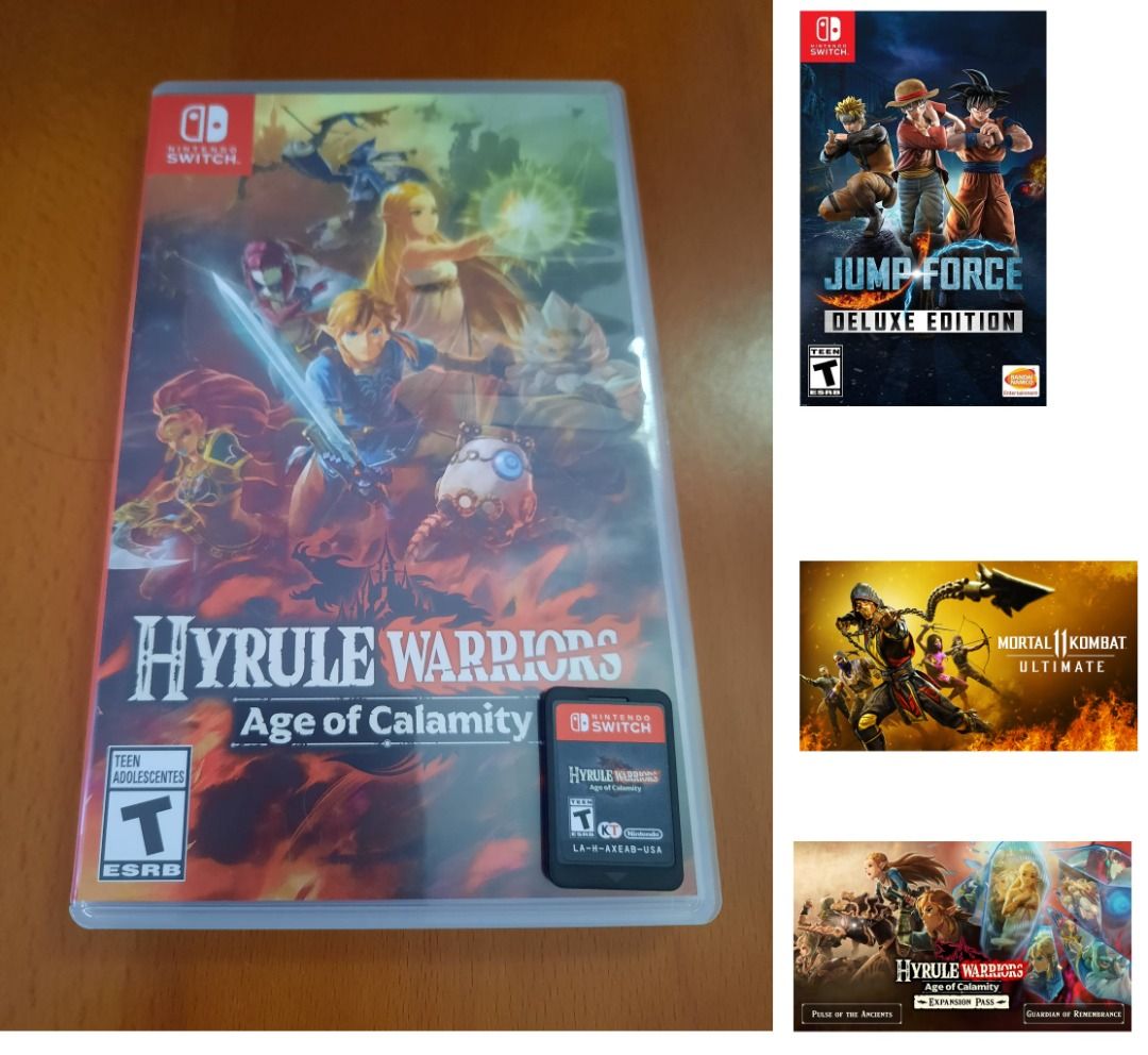 Zelda Hyrule Warriors Age Of Calamity Dlc Nintendo Switch Zelda