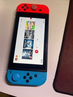nintendo switch with extras