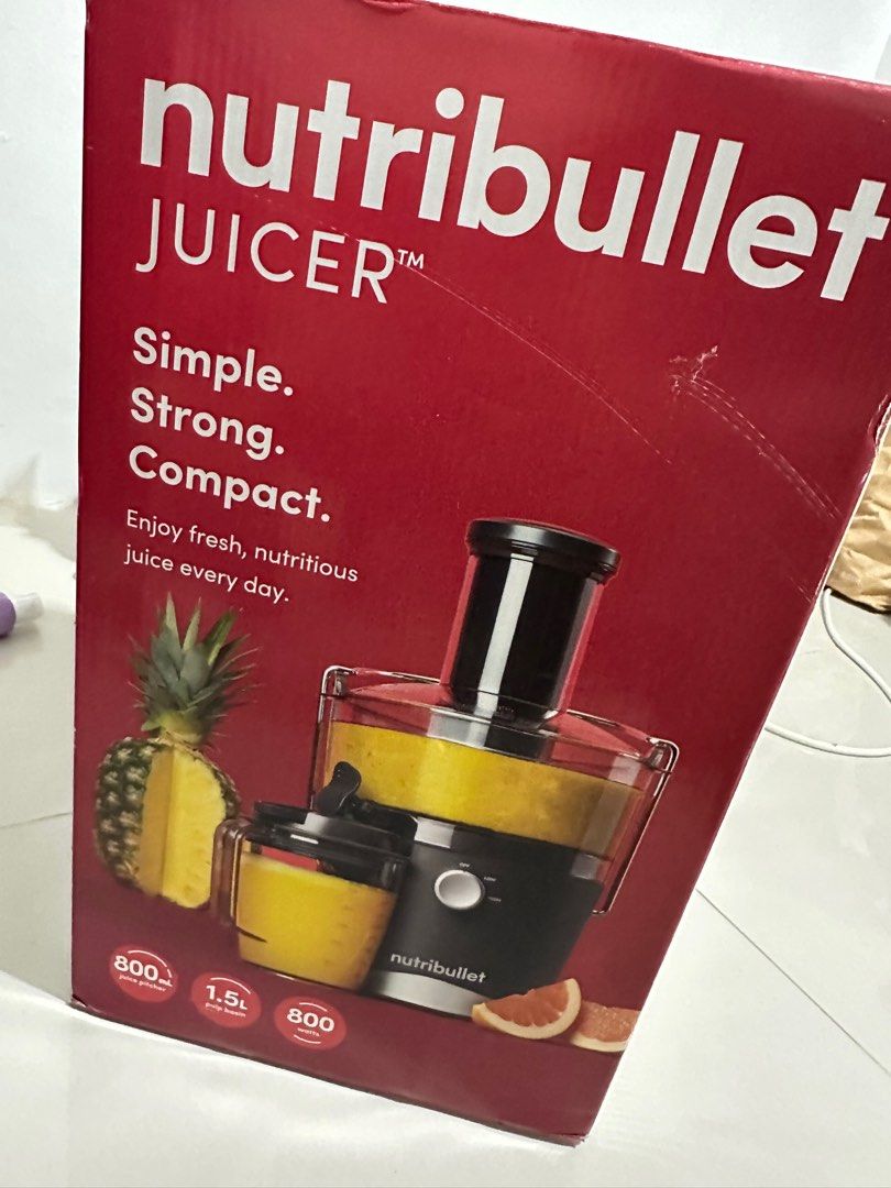 Nutribullet juicer, TV & Home Appliances, Kitchen Appliances, Juicers