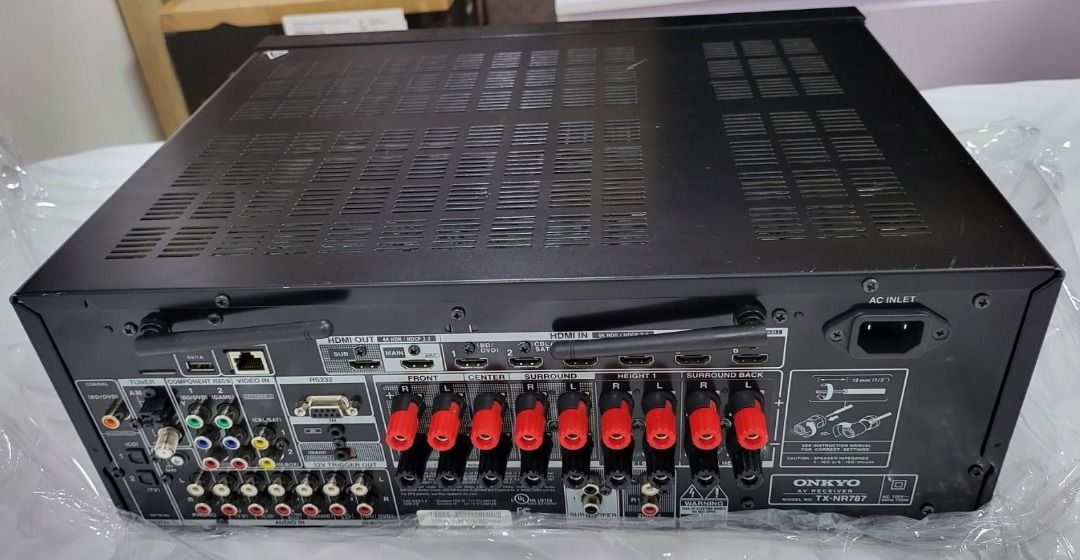 Onkyo TXNR787 9.2 Channel AV Receiver Dolby Atmos, DTSX, THX