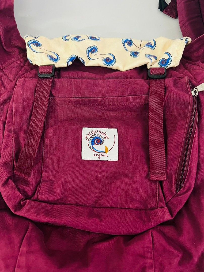 Original Ergobaby Organic Carrier Maroon