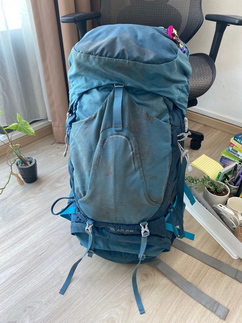 Osprey aura ag store 65 challenger blue
