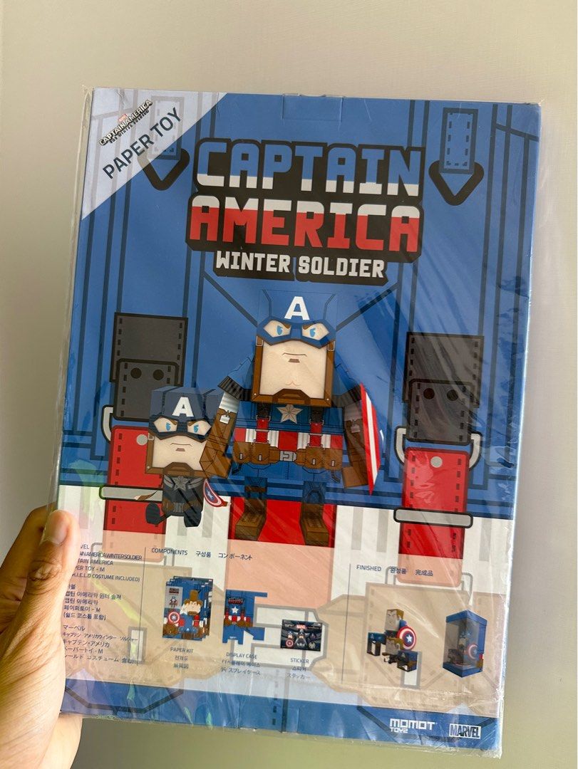 Paper toy captain america clearance
