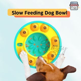 Pet Slow Feeding Bowl / Interactive Slow Feeder for Dogs / Dog food bowl / Dog food puzzle bowl