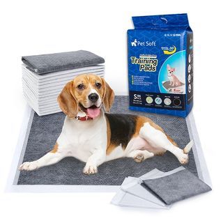 Pet Soft Carbon Pee Pads / Disposable Pet Training Pads / Dog Urine Potty Pads with TAPE