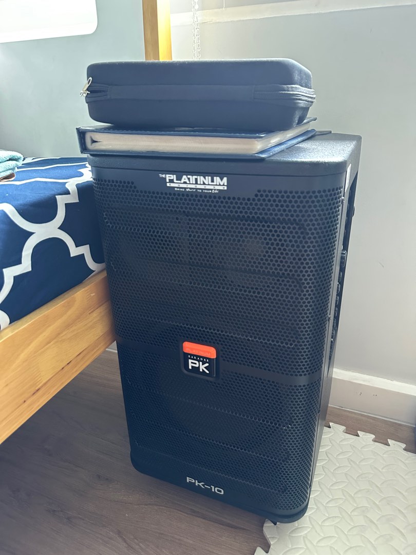 Platinum Karaoke Machine Trolley on Carousell