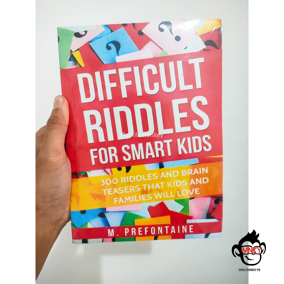 [PREORDER] Difficult Riddles for Smart Kids Brain Teasers Family