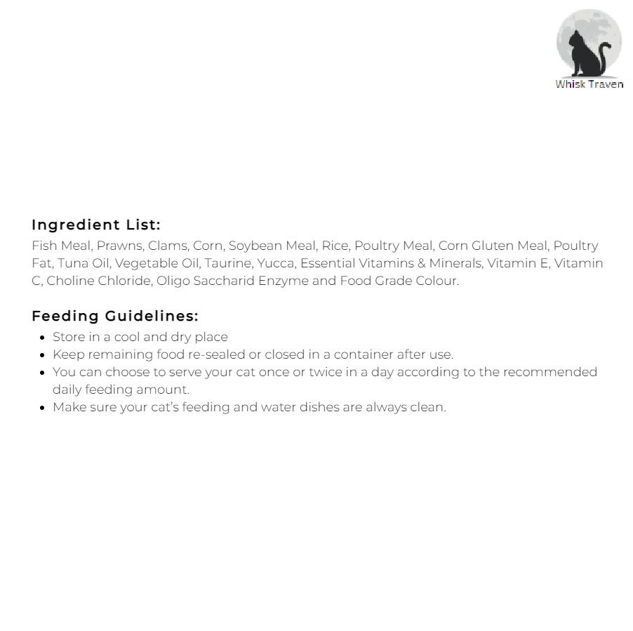 ProDiet Dry Cat Food Adult Gourmet Seafood 1.5kg, Pet Supplies, Pet Food on Carousell