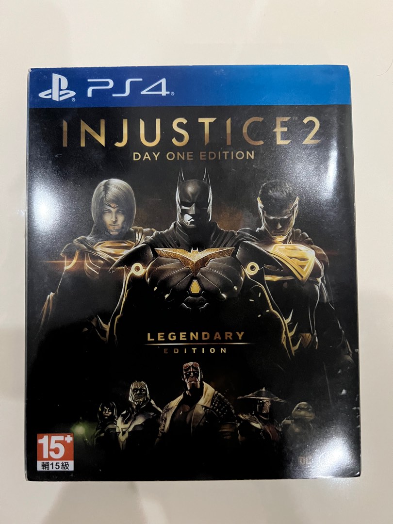 Injustice 2 legendary edition steelbook clearance
