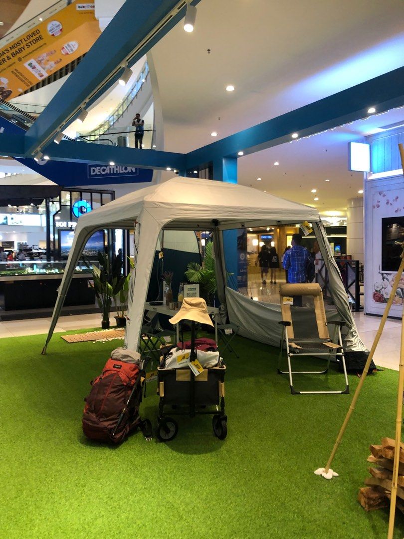 QUECHUA Camping Shelter Arpenaz Base Fresh, Sports Equipment, Hiking