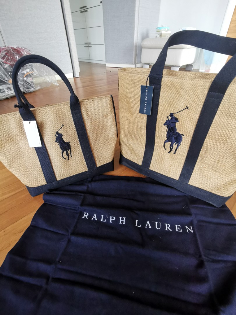 NEW! RALPH LAUREN ROMILLY II CLASSIC SHOPPER NEVERFULL TOTE BAG PURSE SALE,  Women's Fashion, Bags & Wallets, Tote Bags on Carousell