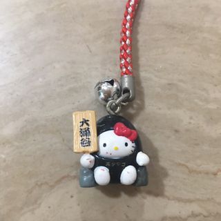 ˗ˏˋRARE 2006 original licensed rock sanrio gotochi hello kitty charm phone bag keychain collectables kawaii harajuku figure from japanˎˊ˗