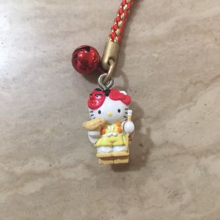 ˗ˏˋRARE original licensed artist painter sanrio gotochi hello kitty charm phone bag keychain collectables kawaii harajuku figure from japanˎˊ˗