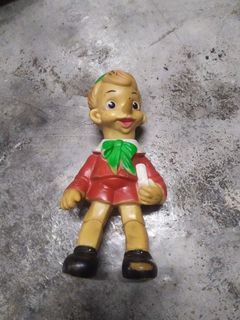 Rare Vintage 60s Rubber Pinocchio Made in Italy
