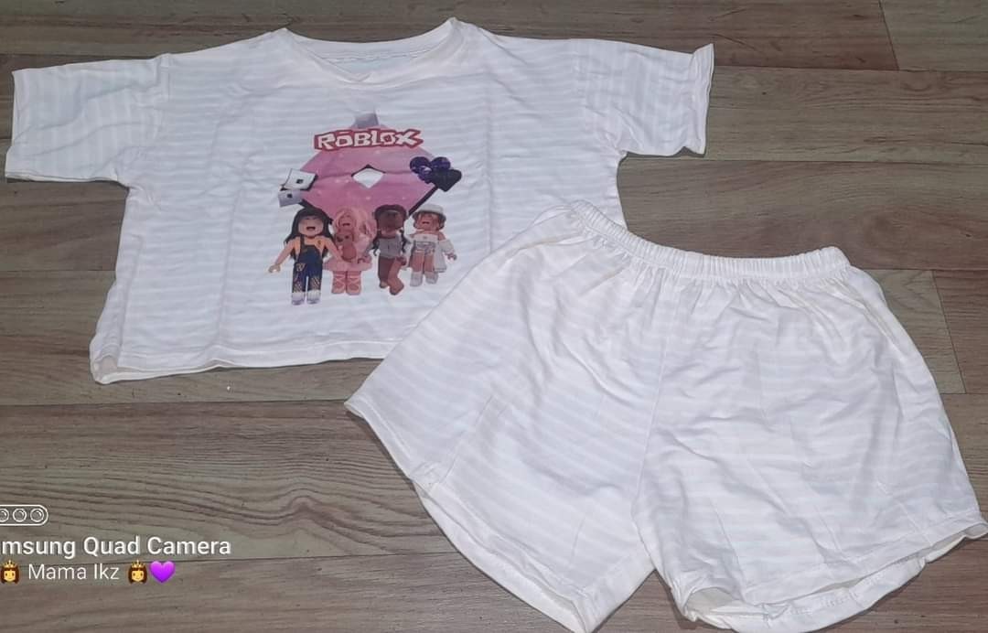 Roblox Terno size 140, Babies & Kids, Babies & Kids Fashion on Carousell