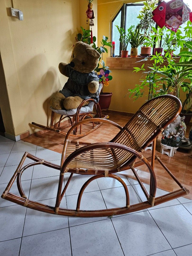 Rocking Chair Furniture Home Living Furniture Chairs on Carousell