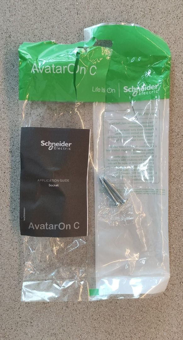 [Quick Sales] Schneider AvatarOn C 13A Double Socket (never used before, 没用过))62863093353473113