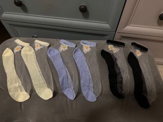 Set of 3 cute socks for ladies